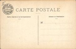 VINTAGE POSTCARD Warship Chocolat Klaus Cuirasse squadron has Toulon