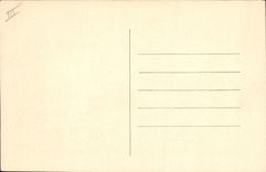 VINTAGE POSTCARD Warship Line of file of the cruisers