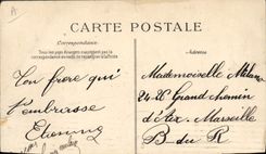 CPA Bateau de guerre Cuirasse