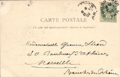 CPA Bateau de guerre Grandes manoeuvres Mouillage de l'escadre en crepuscule 