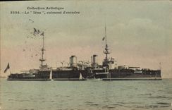 CPA Bateau de guerre Le Iena Cuirasse d'escadre 
