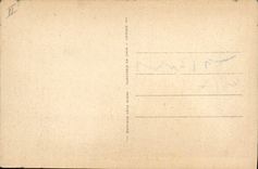 VINTAGE POSTCARD Warship Toulon Cruiser in roads