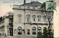VINTAGE POSTCARD Mulhausen Theater Theater