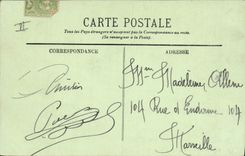 VINTAGE POSTCARD Theater Monte Carlo Monaco the room of the theater