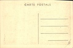 VINTAGE POSTCARD Montpellier the place of the comedy and the Theater