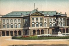 VINTAGE POSTCARD municipal Theater Metz