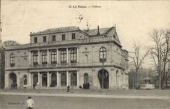 VINTAGE POSTCARD Theater Mans