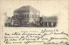 VINTAGE POSTCARD Mamers Theater