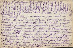 VINTAGE POSTCARD Theater seen of the public garden Steinbach Mulhouse