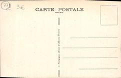 VINTAGE POSTCARD Meaux Panorama of the Cathedral and the Town hall