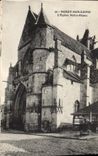VINTAGE POSTCARD Moret On Loing the Notre Dame Church