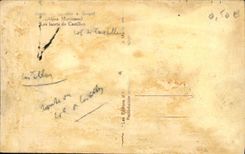 VINTAGE POSTCARD Sospel Road laces of Castillon