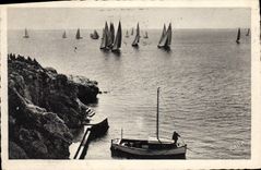 MODERN CARD Dimension Of Azure the Regattas Boats