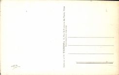 VINTAGE POSTCARD Dimension Of Azure Light effect