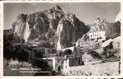 MODERN CARD Menton Grimaldi Free Italian Border