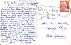 CPM Menton Grimaldi Frontiere Franco italienne 