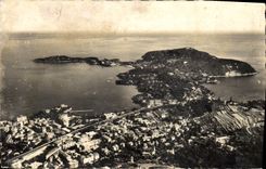 MODERN CARD Beaulieu Panoramic View On Beaulieu and the Cape Ferrat