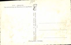 MODERN CARD Beaulieu Panoramic View On Beaulieu and the Cape Ferrat