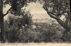 VINTAGE POSTCARD Beaulieu the Hotel Bristol-board through the pines