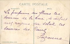 VINTAGE POSTCARD Beaulieu the Hotel Bristol-board through the pines