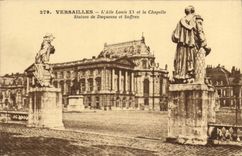VINTAGE POSTCARD Versailles the Wing Louis XV and the Vault