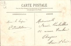 VINTAGE POSTCARD Versailles the Neptune Basin One Day of large water