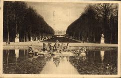 CPA Versailles Jardin du palais Bassin d'Apollon