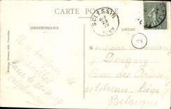 VINTAGE POSTCARD Versailles Palate Gallery of the ices