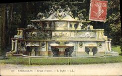 CPA Versailles Grand Trianon le buffet