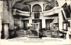 Prisión de París de la POSTAL de la VENDIMIA la cámara acorazada vieja de la casa de campo del vigilante conocida como sitio del de Gironda unas