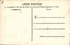 Vuelta de Autun de la prisión de la POSTAL de la VENDIMIA de los presos o del Ursulines