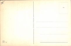 VINTAGE POSTCARD Illustrator Serenade with the light of line Dog