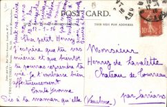 VINTAGE POSTCARD Illustrator The dream the Militaria dream