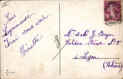 CPA Illustrateur Enfant Bain Chien Comment vais je faire pour sortir ? 