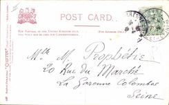 VINTAGE POSTCARD Illustrator The Wolf John O Keefe