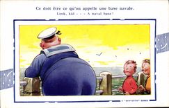 CPA Illustrateur Marin 