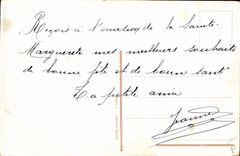 VINTAGE POSTCARD Illustrator Children Balancoir Right