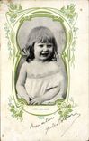 VINTAGE POSTCARD Fantasy Child Baby Publicity Denain Cookies