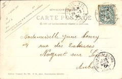 Parque de la POSTAL de la VENDIMIA de la lechería del lago rambouillet del caballo de los caballos de la reina