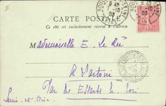 VINTAGE POSTCARD Castle of Rambouillet dairy