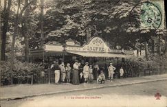 VINTAGE POSTCARD a Holy country cottage of the Waffles Mande TOP