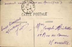 VINTAGE POSTCARD Winter sports Ski the Alps In Bobsleigh