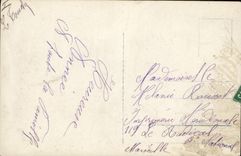 CPA Sports d'hiver Ski Enfants Luge Chat chaton 