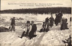 CPA Sports d'hiver Ski Peira Cava Environs de Nice Luge 