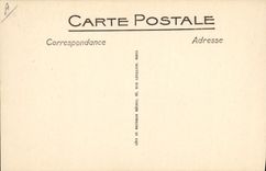 VINTAGE POSTCARD Winter sports Ski Luchon Superbagneres the winter a Bobsleigh with the turn