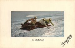 CPA Sports d'hiver Ski En Bobsleigh