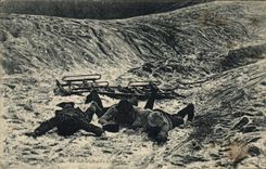 CPA Sports d'hiver Ski En Bobsleigh La culbute 