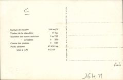 VINTAGE POSTCARD train Engine Machine 290 25