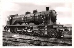 VINTAGE POSTCARD train Locomotive 231.501 has 231.783