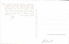 VINTAGE POSTCARD train Locomotive 231.501 has 231.783